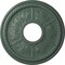 Ekena Millwork Tirana Ceiling Medallion (Fits Canopies up to 4 3/4"), 13 7/8"OD x 3 3/4"ID x 1 1/4"P, Cloud Burst CM13TICBF - alternate 1
